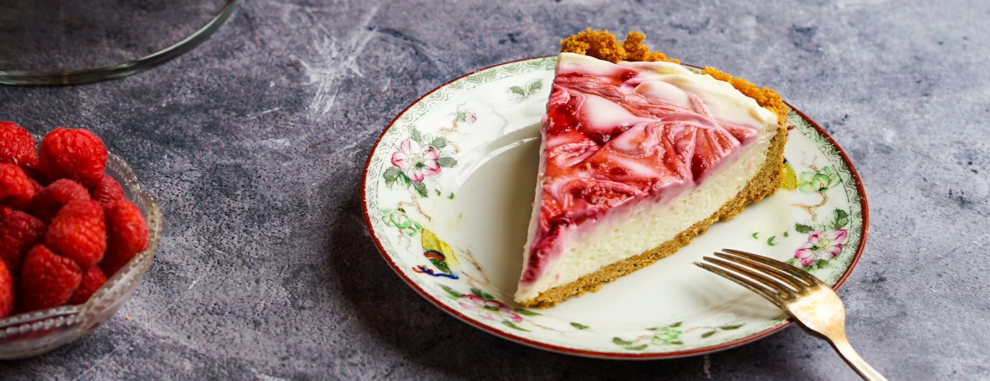 Málnás swirl cheesecake recept: így készítsd el könnyedén
