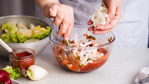 Zöldség fermentálás: íme egy egyszerű kimchi recept