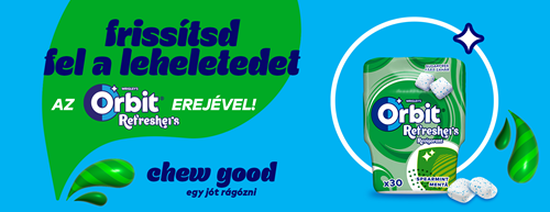 Frissítsd fel a leheletedet az Orbit Refreshers erejével! 
