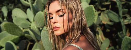 Matcha latte smink: a lágy, zöld glam look