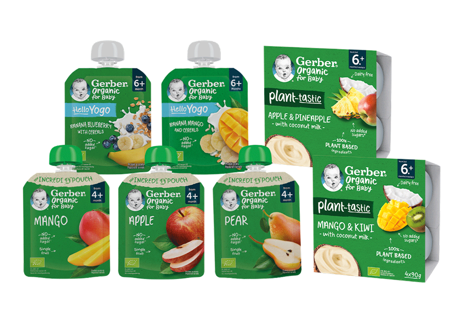 Gerber Organic bébiételek nyeremény
