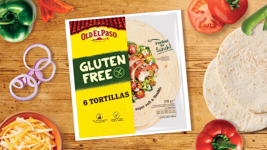 Gluténmentes Old El Paso tortilla