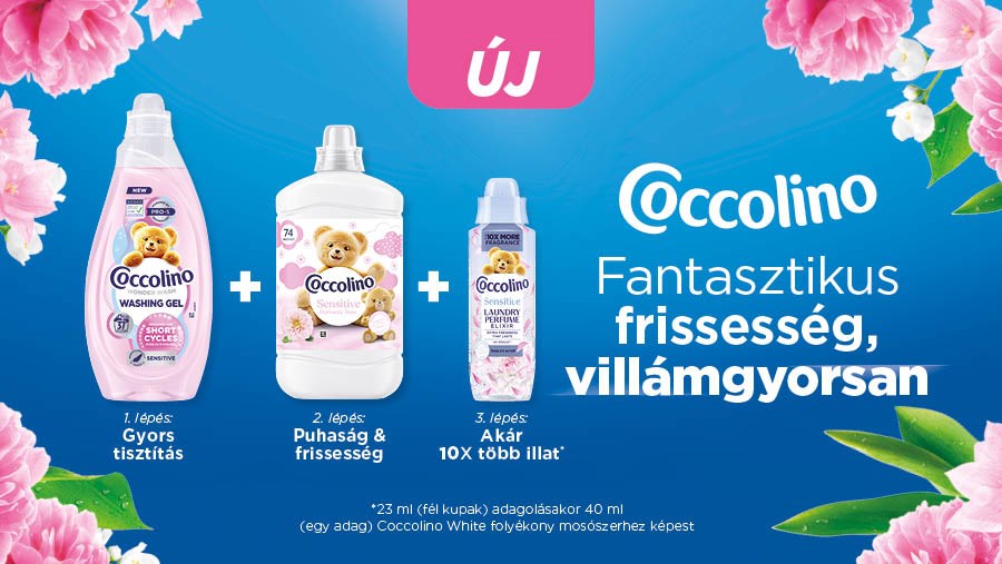 Coccolino Sensitive termékcsalád